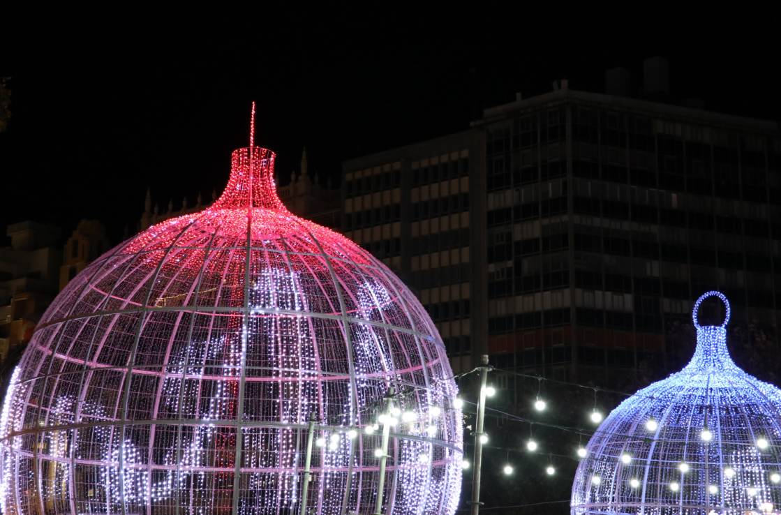 mercado navideño en Valencia